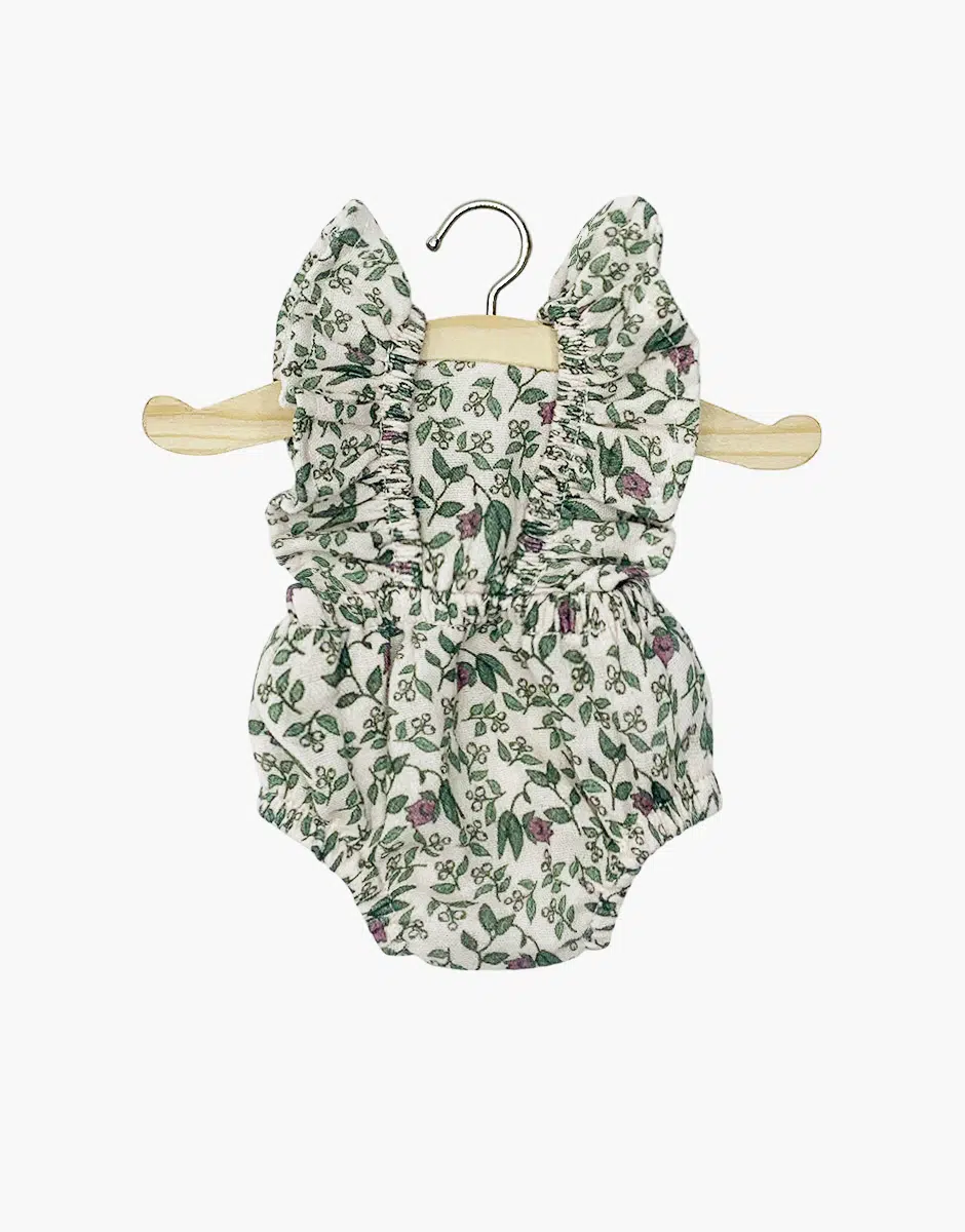 Mono retro Lou en gasa de algodón Amélie Minikane Mono retro Lou en gasa de algodón Amélie