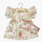 Minikane Vestido Daisy y su diadema cruzada de algodón Lili-Rose con ribete