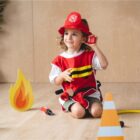 Fire Fighter Play set Plantoys
