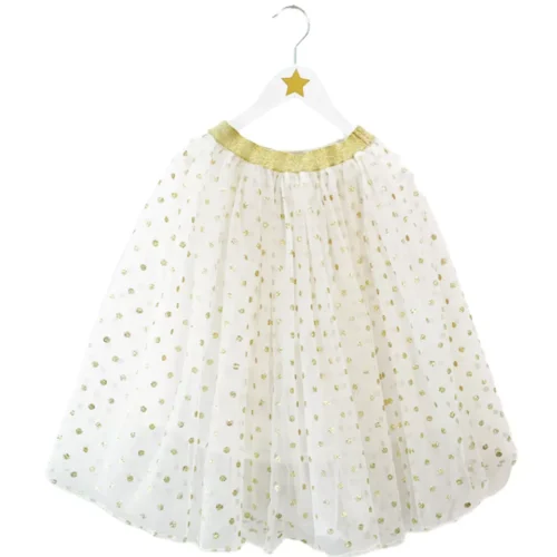 Falda Larga Golden Dots Ratatam