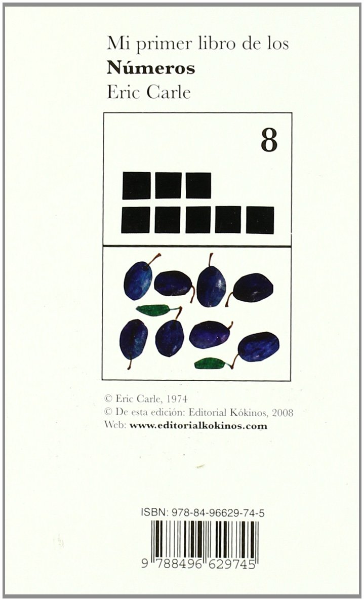 MI PRIMER LIBRO DE LOS NÚMEROS