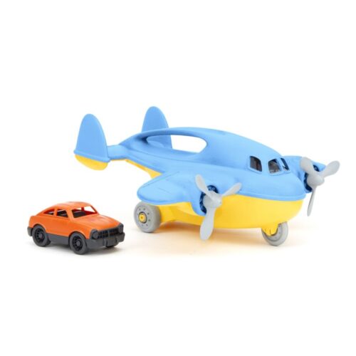 Avión de Carga con Coche Greentoys