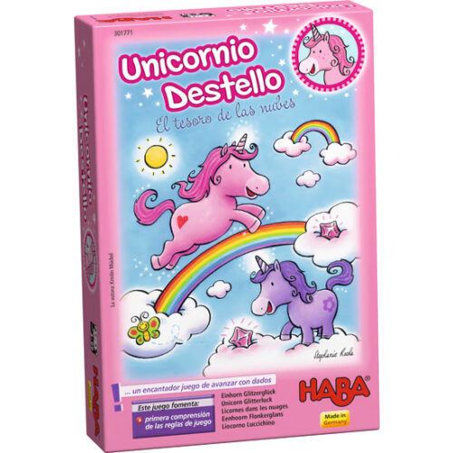 Unicornio Destello El tesoro de las Nubes Haba