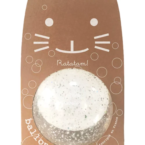 Balón Burbuja Plata 22 cm Ratatam