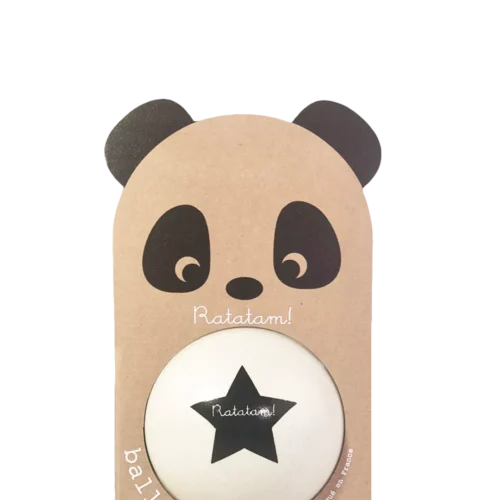 Ballon Panda Blanc 12 cm Ratatam