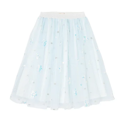 The Ice Princess Long Skirt – Blue