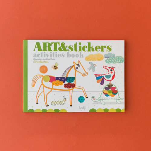 Activities Book Art and Stickers Londji