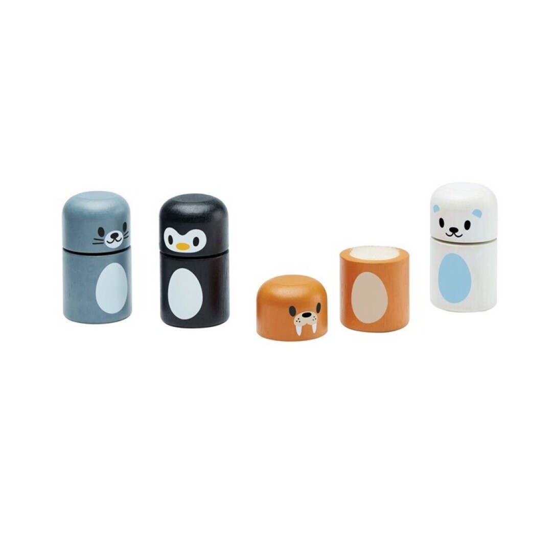 EMPAREJA ANIMALES ÁRTICOS PLANTOYS Empareja Animales Árticos Plantoys