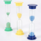 Set de tres relojes de arena