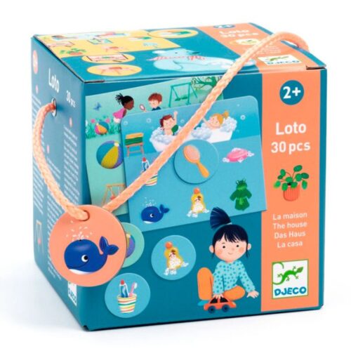 Juego de Asociación Loto La Casa Djeco