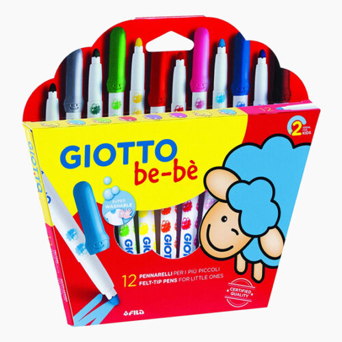 Rotuladores 12 Colores Giotto bebe
