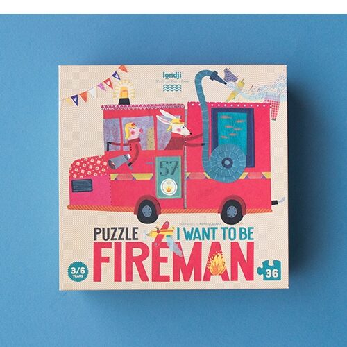 I Want To Be... Firefighter Puzzle Londji