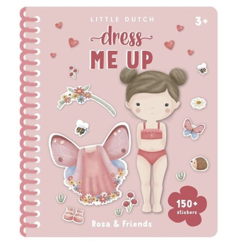 Libro de Pegatinas Viste a Rosa & Friends