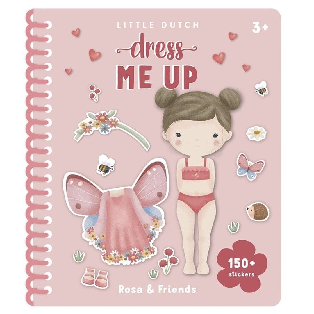 LIBRO VISTE A ROSA & FRIENDS LITTLE DUTC Libro de Pegatinas Viste a Rosa & Friends