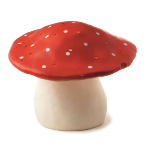 Lámpara Quitamiedos Seta Grande Roja