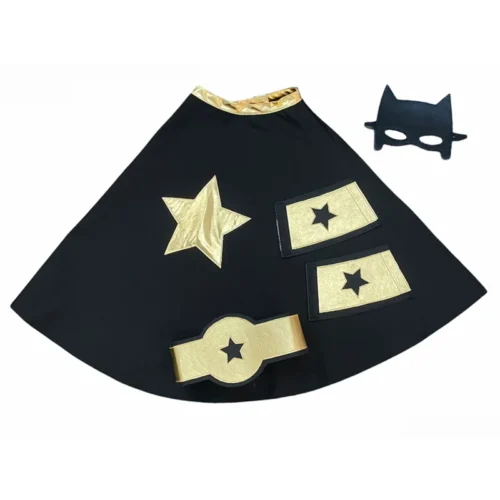 Kit Disfraz de Superhéroe Negro Ratatam