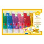 Pintura de Dedos con Purpurina 6 Tubos Djeco