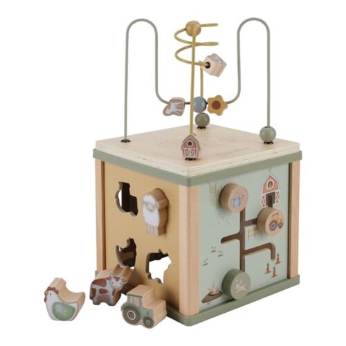 Cubo de Actividades Pequeña Granja Little Dutch