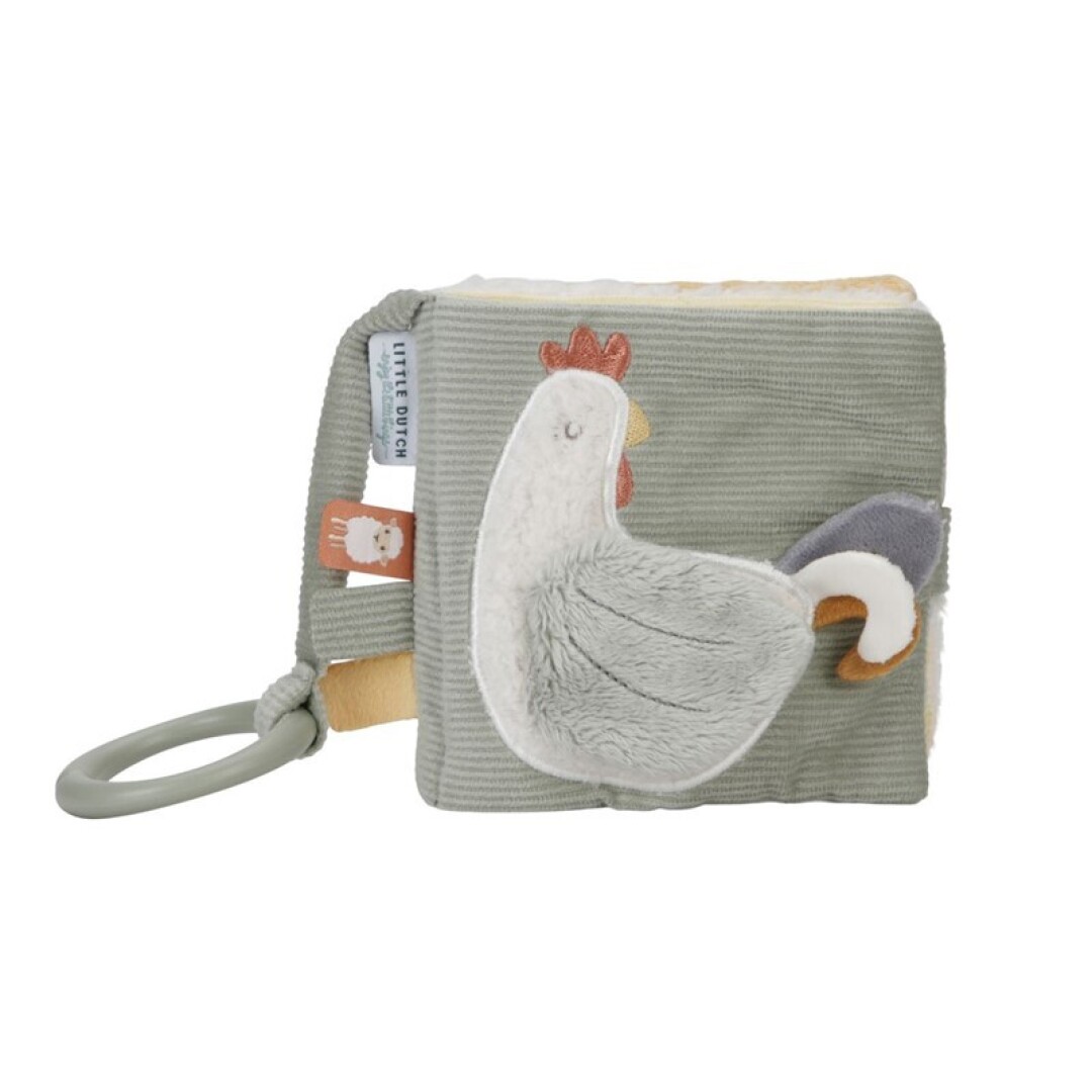 LIBRITO BLANDO ACTIVIDADES ANILLA GRANJA Librito Blando de Actividades con Anilla Little Farm