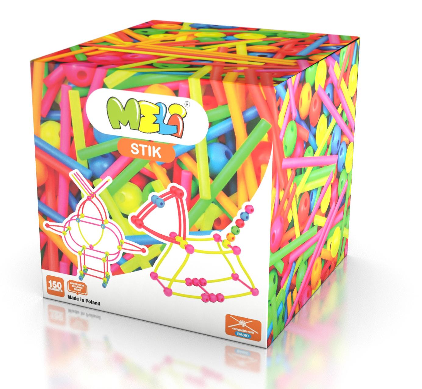 MELI Stik Neon 150pcs Bloques Meli Stik Neón 150 pcs