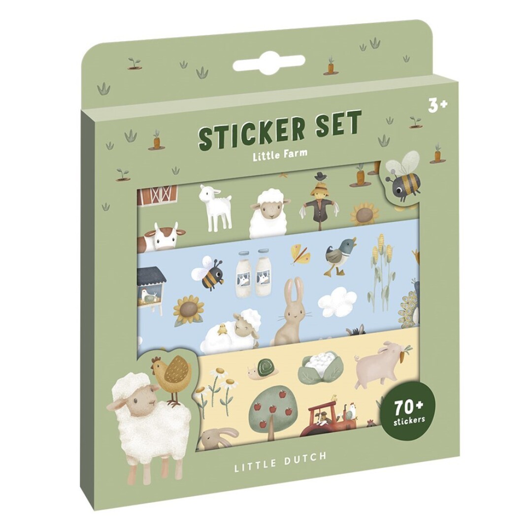 Set de Pegatinas Little Farm Little Dutch Set de Pegatinas Little Farm Little Dutch