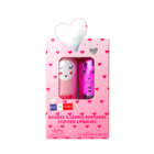 Set de 2 bálsamos labiales Amour - fresa y milkshake Inuwet