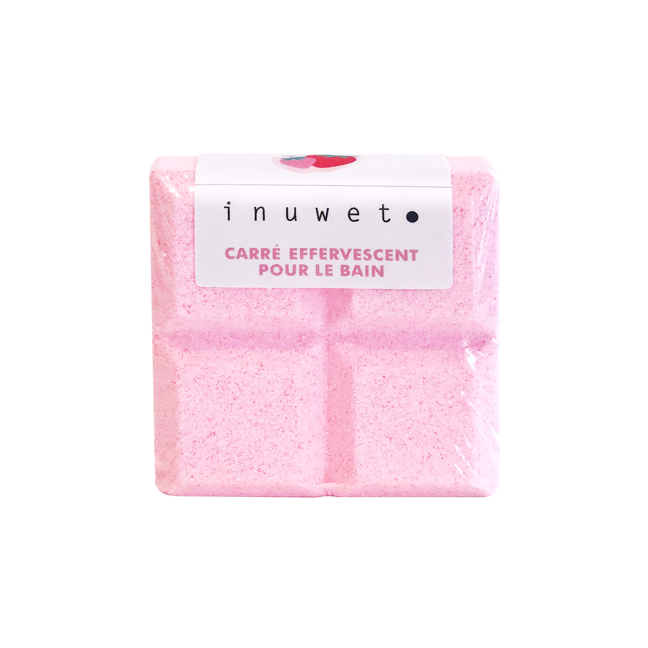 Mini Tableta Efervescente para el Baño - Fresa Mini Tableta Efervescente para el Baño - Fresa