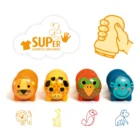 Sellos para peques Animales de la Sabana Djeco