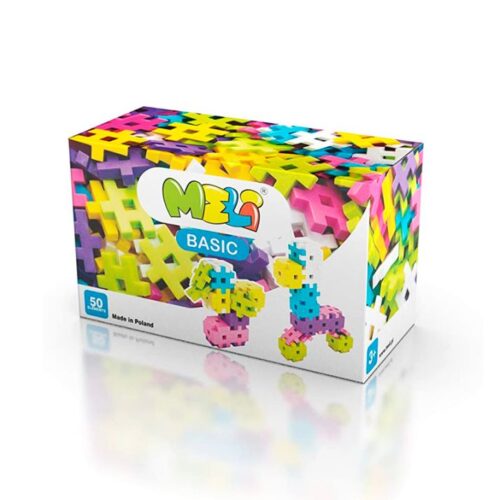 Construcción bloques Basic Pastel 50 piezas - MELI