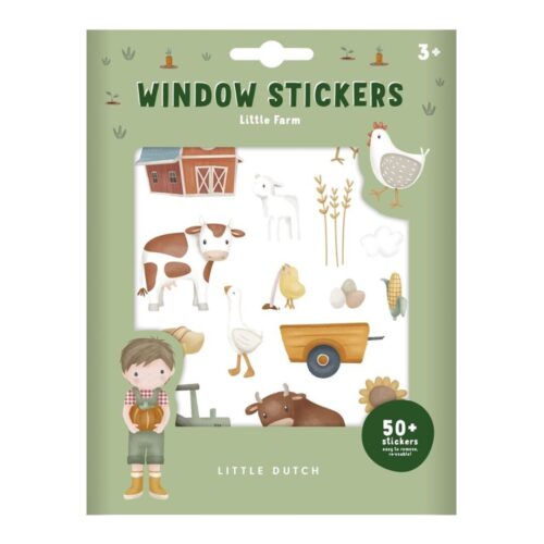 Pegatinas para Ventana Little Farm Little Dutch