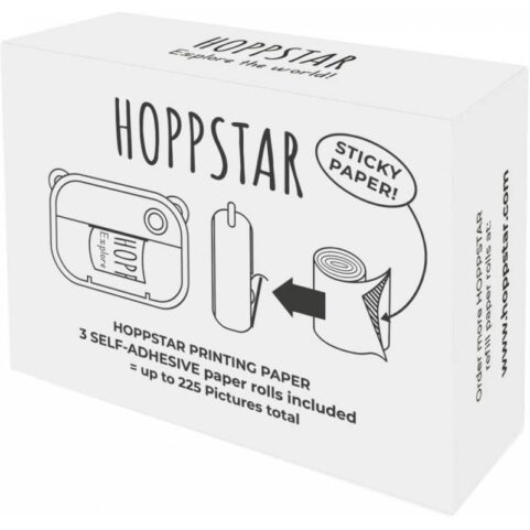 Hoppstar Recarga 3 rollos Papel Adhesivo