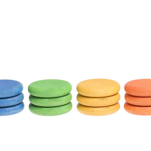 18 Monedas (6 colores)