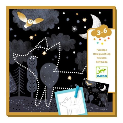 Perforado Apariciones. Picar con punzon Djeco