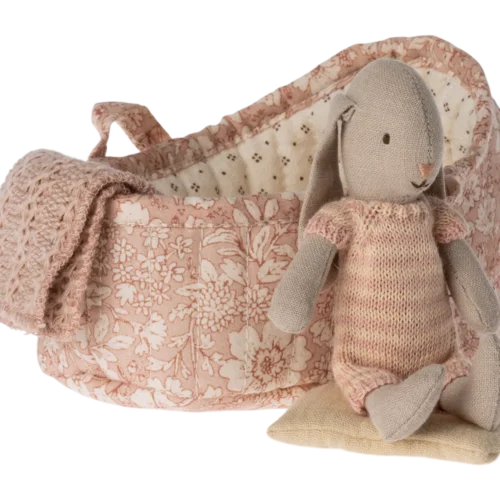 Conejito en capazo, micro - 3 versiones