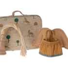 Ropa de hadas en maleta para Ratón hermana menor Maileg