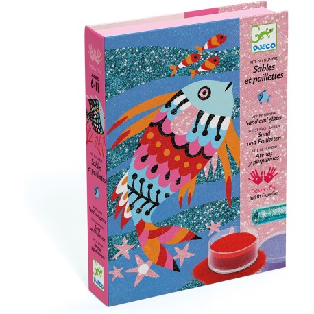 Arenas y Purpurinas Peces Arcoiris Djeco