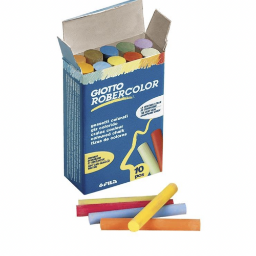 Tizas de Colores sin Polvo Antialérgicas Giotto