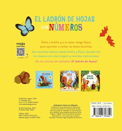 EL LADRÓN DE HOJAS LOS NÚMEROS