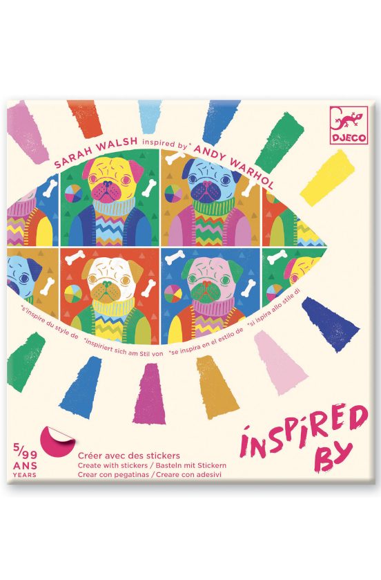 Inspired by Andy Warhol Djeco Inspired by Andy Warhol Djeco