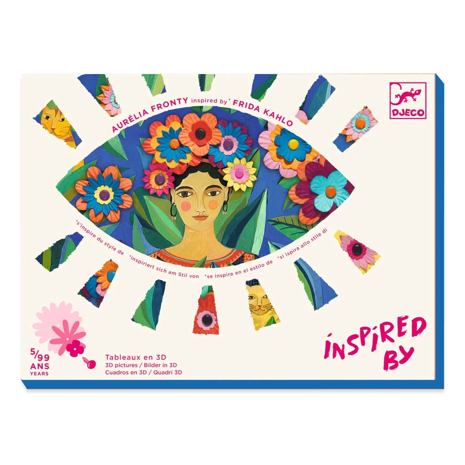 Inspired by Frida Kahlo Djeco Inspired by Frida Kahlo Djeco