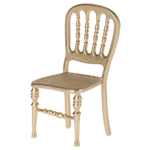 Silla Ratón Oro Maileg