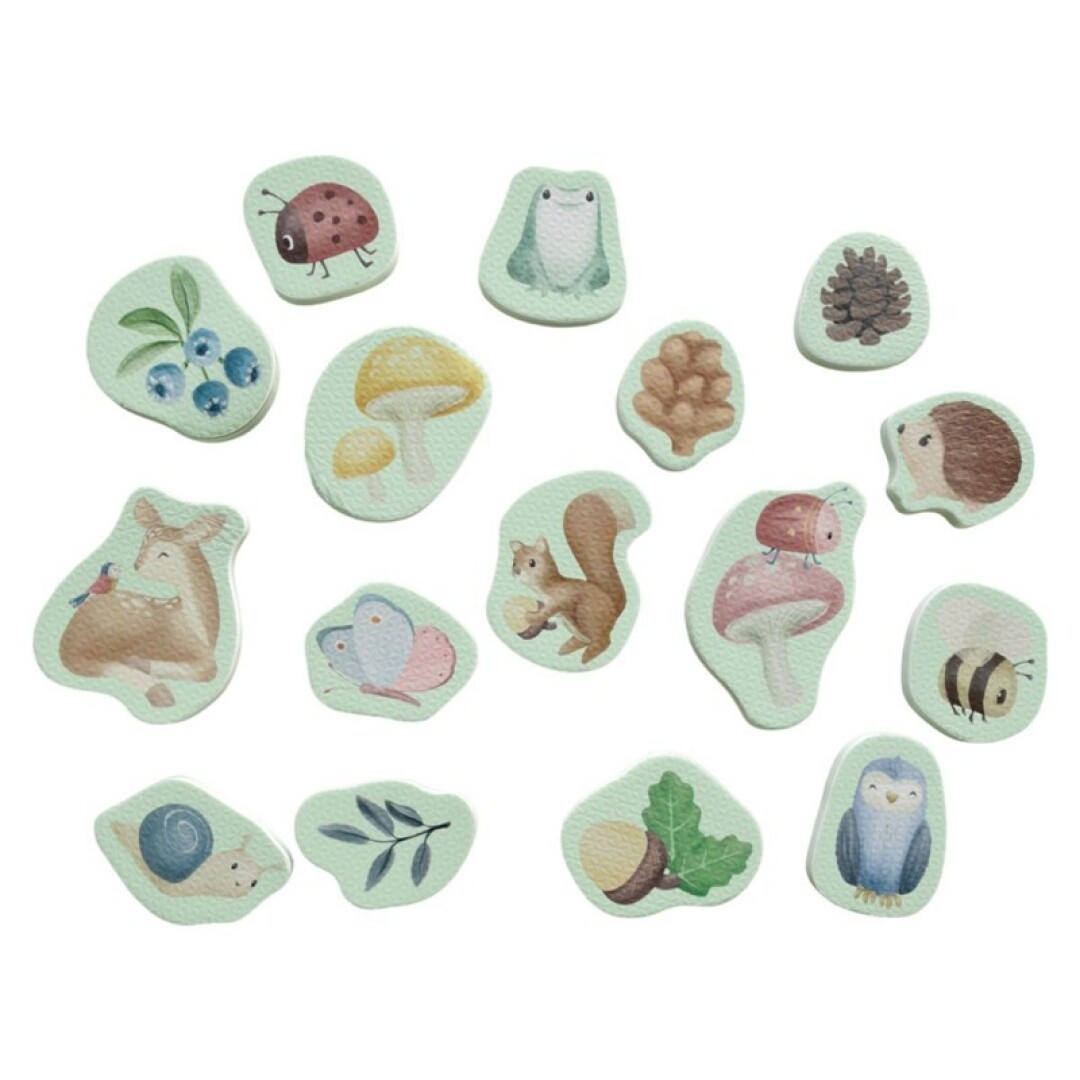 juego1 Juguete Foam Bano Forest Friends Little Dutch