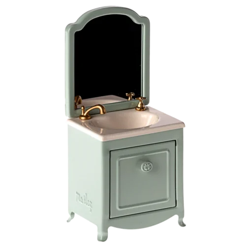 Espejo y Mueble Lavabo Menta Maileg