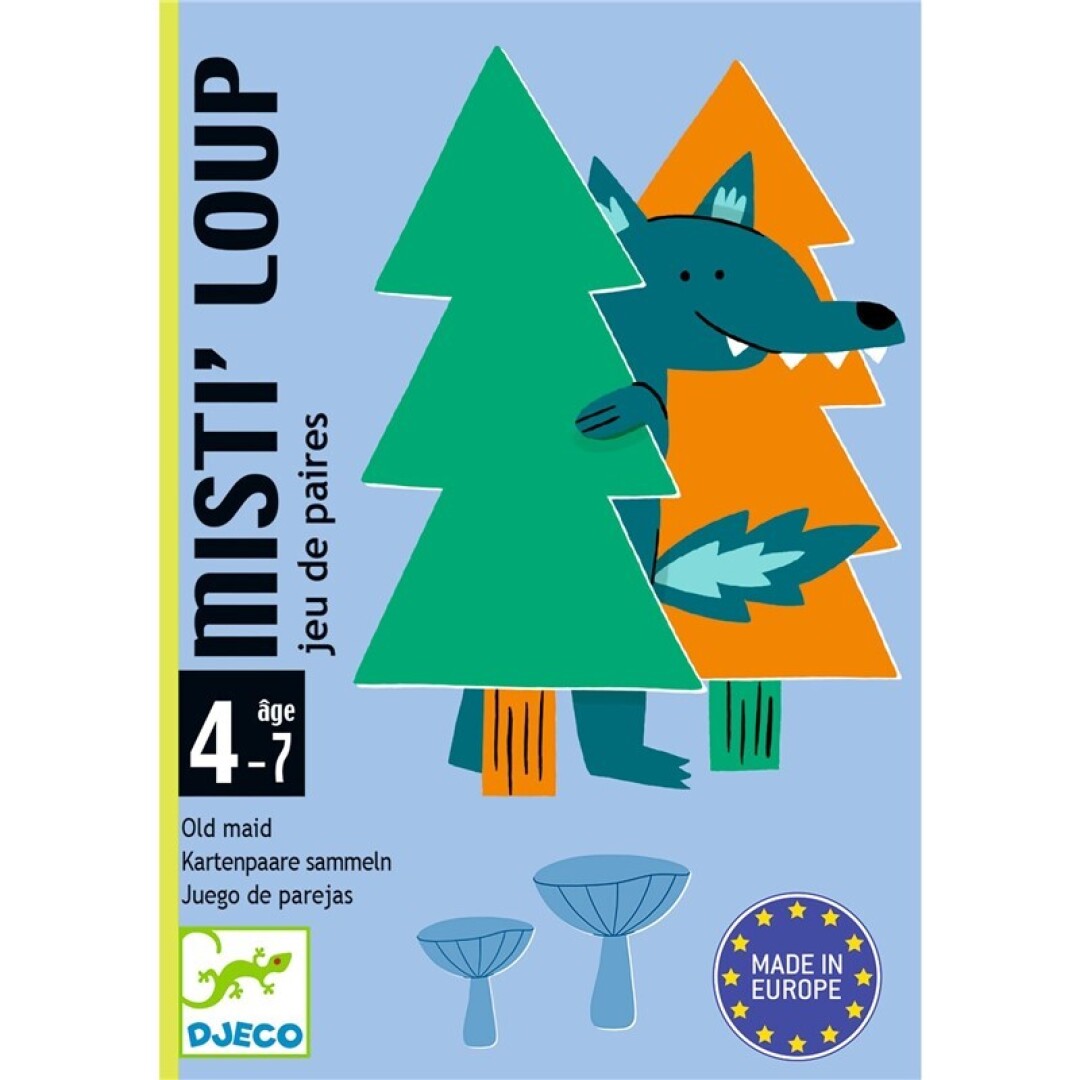 Cartas Misti'Loup Juego de Cartas Misti'Loup Djeco