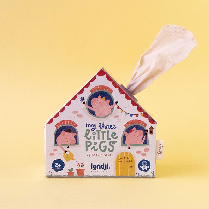 Londji-Juguetes de madera-My three little pigs0 My three little pigs Londji