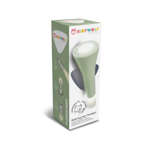 Linterna Flashlight verde Kidywolf