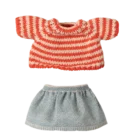 Jersey y falda de punto Ratón hermana mayor Maileg