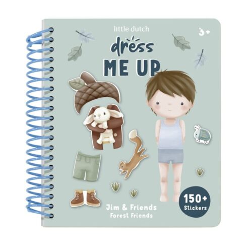 Dress Me Up Jim & Friends Forest Friends Libro de Pegatinas