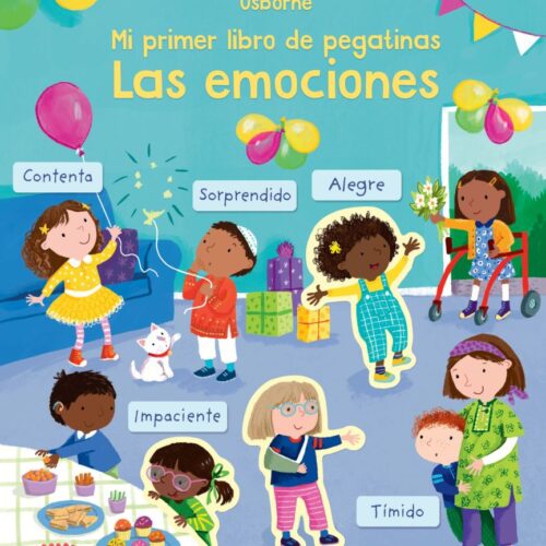 LAS EMOCIONES MI PRIMER LIBRO DE PEGATINAS