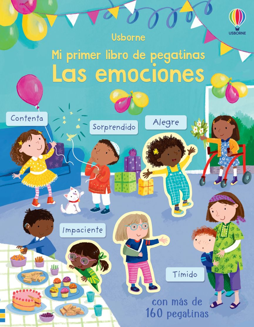 Las emociones LAS EMOCIONES MI PRIMER LIBRO DE PEGATINAS